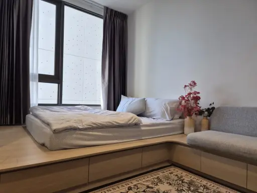 For rent Reference Sathorn-Wongwiangyai Studio room with walk-in closet. Hurry and book now. images