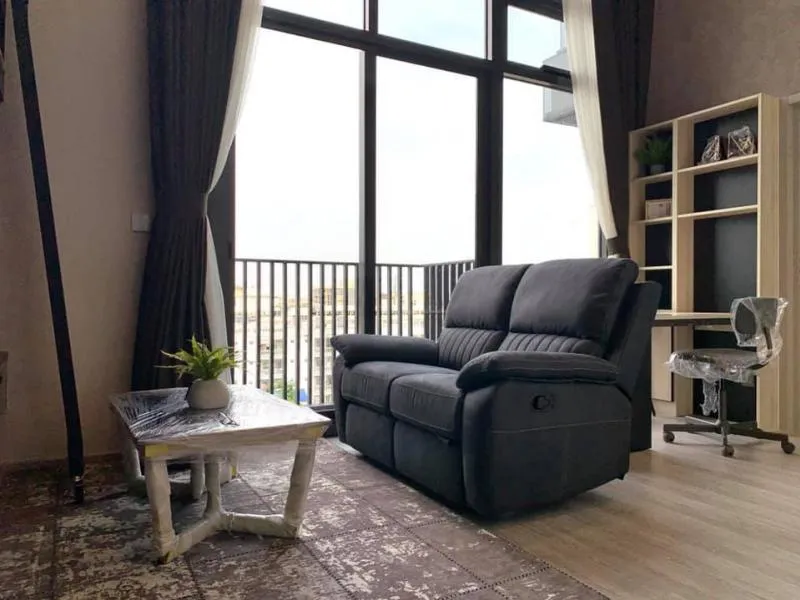 ให้เช่า The LINE sukhumvit 101 duplex ขนาด 44 ตร.ม. ติด BTS ปุณณวิถี เฟอร์ครบ ย้ายเลยอย่ารีรอ