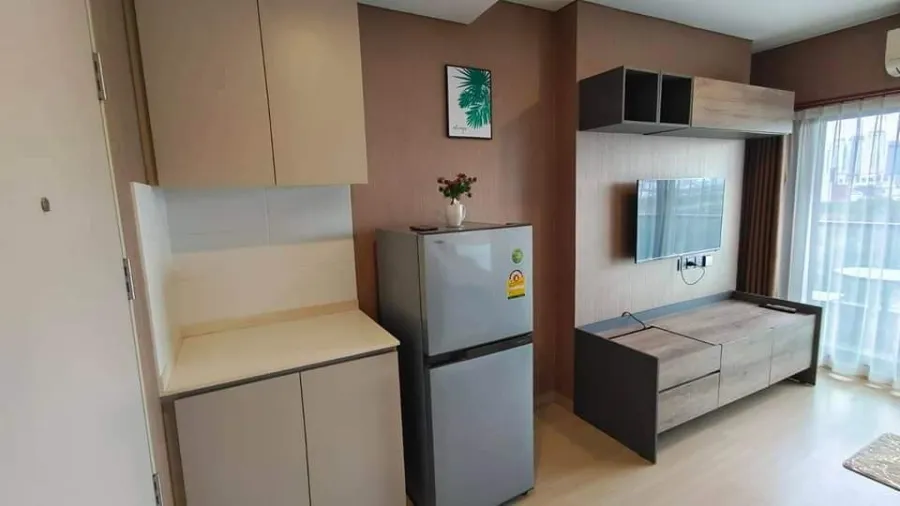 Condo for rent, Lumpini Suite, Phetchaburi, Makkasan, nice room, complete facilities. You can only come in.