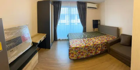 For Rent พลัมคอนโด พหลโยธิน 89 ห้อง Studio เฟอร์นิเจอร์ครบ พร้อมเครื่องซักผ้าในตัว สนใจรีบจองด่วนๆ