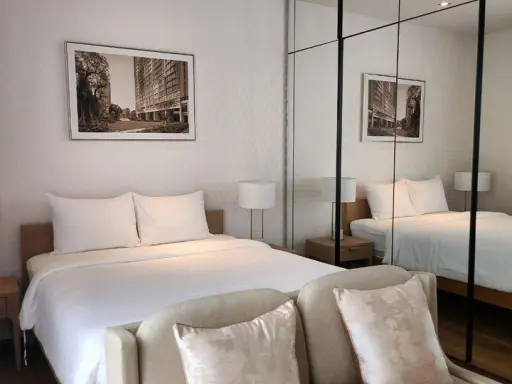 For rent: Park 24 Origin Phrom Phong, Studio Plus room, beautifully decorated, fully furnished, must reserve now!