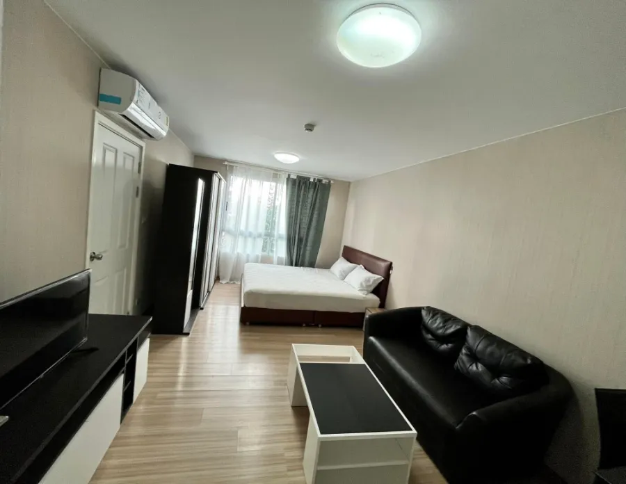 ว้าวว ห้องสวยน่าอยู่มาก ตกแต่งโทนขาวสะอาดตา เครื่องใช้ไฟฟ้าครบ ที่ PlumCondo Phaholyothin 89 ให้เช่า