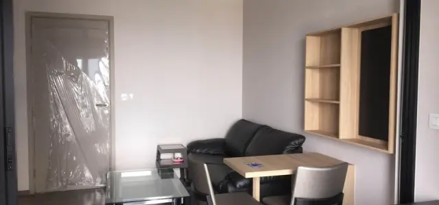 For rent Politan Rive ตกแต่งครบพร้อมอยู่ เฟอร์นิเจอร์ เครื่องใช้ไฟฟ้าครบ รีบมาจองเลย images