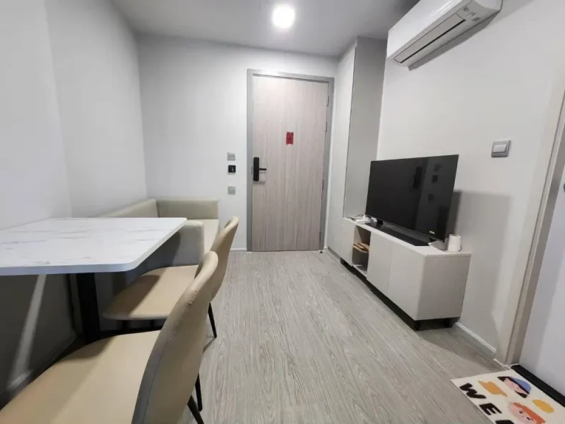 For sale or rent Atmoz Oasis Onnut ห้องกั้นแยกเป็นสัดส่วน ชั้น 2 ได้วิวสวน มาจับจองได้แล้ววันนี้
