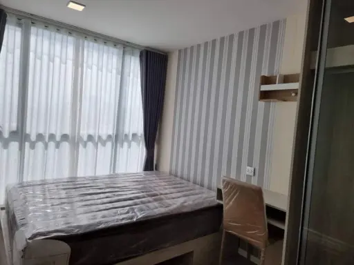 For rent Atmoz Tropicana Bangna ห้องน่าอยู่ ติดวอลเปเปอร์อย่างดี ราคาอย่างคุ้ม รีบมาจอง images