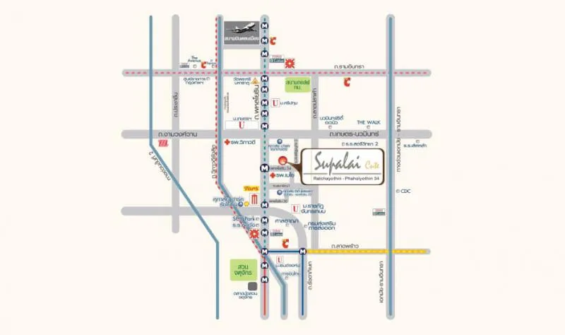 ขายดวน! คอนโด Supalai Cute Ratchayothin 1 นอน 1 น้ำ 33.5 ตรม. ชั้น 3 ห้องใหม่น่าอยู่มากๆ