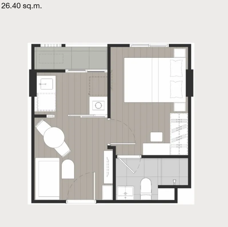 Selling down payment New Cross Khu Khot Station, 5th floor, position 16, very nice location, hurry and reserve now, don't miss it.