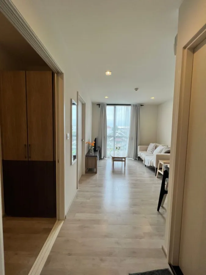 Condo for sale, Chambers Chaan, Ladprao-Wang Hin, fully furnished, electrical appliances Divide the kitchen into proportions. Hurry up.