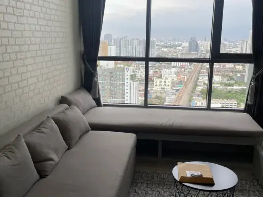 ให้เช่า Niche Pride เตาปูน อินเตอร์เชนจ์ ห้องมุมส่วนตัว วิวโล่งสูงสวยงาม Fully Furnished อย่าพลาด
