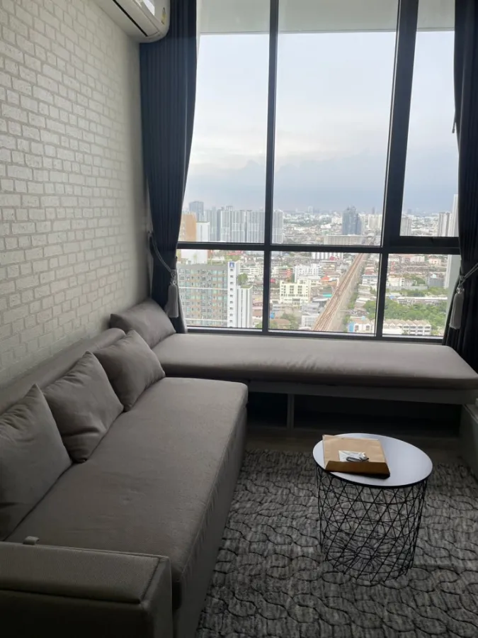 ให้เช่า Niche Pride เตาปูน อินเตอร์เชนจ์ ห้องมุมส่วนตัว วิวโล่งสูงสวยงาม Fully Furnished อย่าพลาด