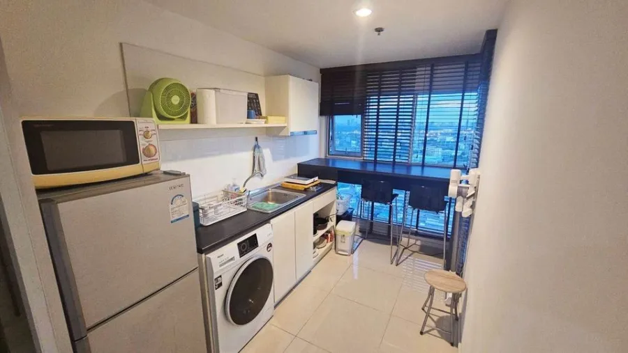 For rent Aspire Sukhumvit 48 ห้องพร้อมอยู่ ชั้น 28 วิวสวย ราคาจับต้องได้ ครบจบที่เดียว ต้องจอง