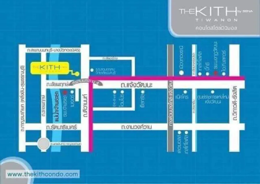 ให้เช่า The KITH Tiwanon ห้องพร้อมเข้าอยู่ มีเครื่องซักผ้าในตัว ราคาดีแบบนี้ ไม่รีบจองคือพลาดมาก