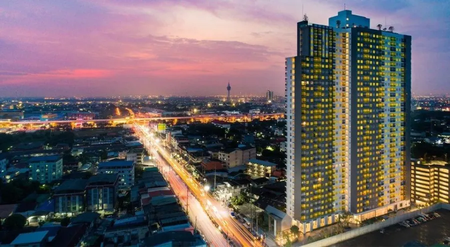 For rent: Notting Hill Sukhumvit-Phraeksa, open view, fully furnished, lots of storage space, urgent