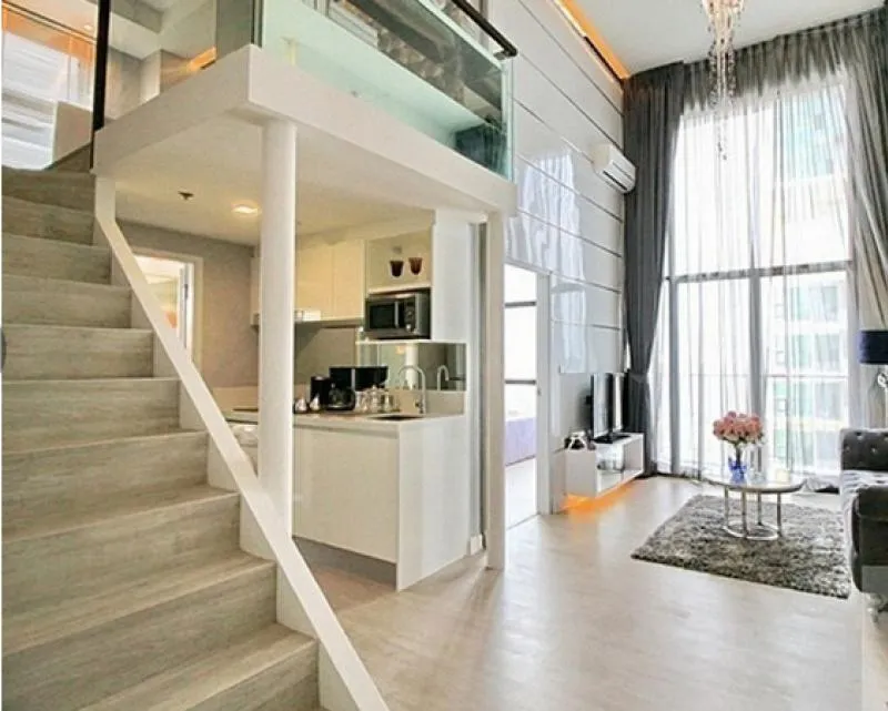 ขาย / เช่า The Sky Sukhumvit ชั้น 19-20 แบบ Duplex 2 ชั้น วิวเมืองโล่งๆ มองไปได้ไกล อากาศปลอดโปร่ง