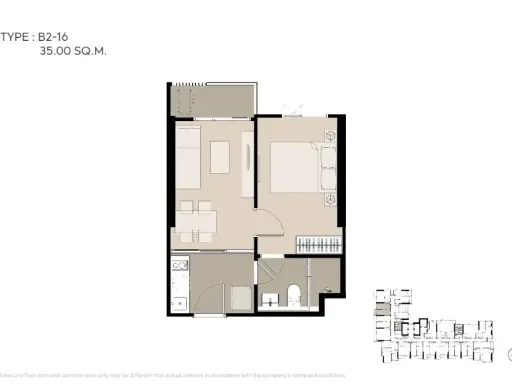 Selling down payment Life Phahon-Lat Phrao, 26th floor, north side, open view, nothing obstructed. Interested in being an owner, please reserve now.