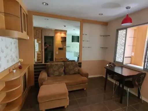For rent, Lumpini Town Bodindecha-Ramkhamhaeng, beautiful room, nice decoration Plus the best price. Book now. Don't wait.