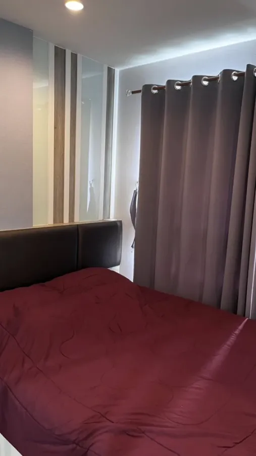 For rent: Lumpini Ville Nakhon In Riverview, 16th floor, Chao Phraya River view, fully furnished, ready to move in. Book now!
