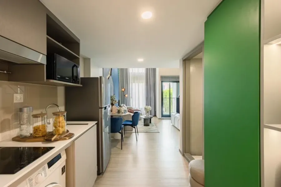 ให้เช่า Aspire Sukhumvit - Rama 4 ห้องน่าอยู่ ชั้นสูง ลมดี รีบจองเลย