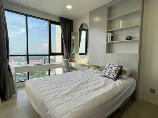 ให้เช่า โมดิซ ลอนซ์ รังสิต 2 ห้องนอน ชั้น 22 ห้องแต่งสวย ทุกอย่างครบ น่าอยู่สุดๆ จองเลย