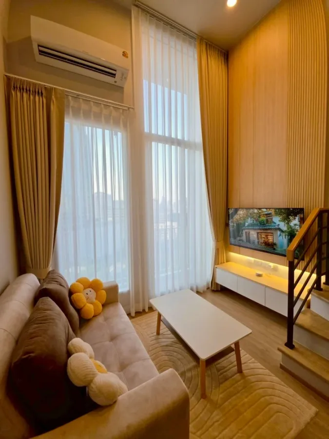 For rent: Culture Chula, 14th floor. Fully furnished and ready to move in. Don't miss out! Book now!