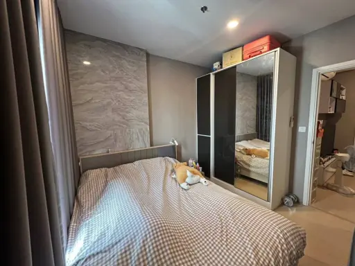 Condo for rent, The Tree Sukhumvit 71-Ekkamai, balcony facing south, Sukhumvit view, can't miss it. images
