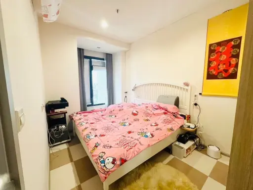 Condo for rent, M Chatuchak, high floor, ready to move in, spacious and comfortable room, hurry and reserve now!