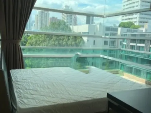 ให้เช่า!! ดิ แอลโคฟ 49 ขนาด 2 ห้องนอน ชั้น 8 วิวสวย ห้องมุม พร้อมอยูี่ รีบจองเลย!!