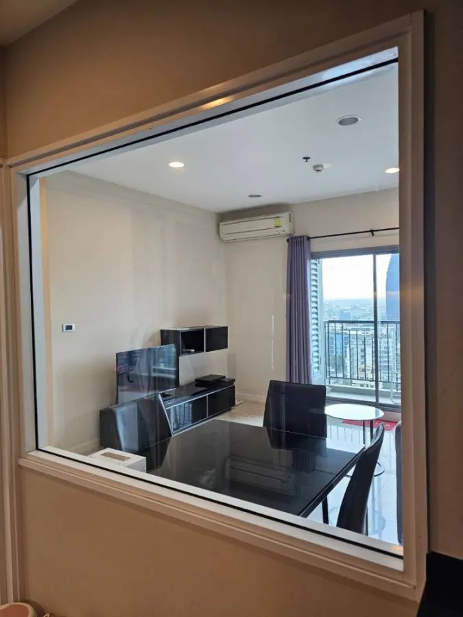 For rent!! Condo The Crest Sukhumvit 34, 16th floor, beautiful room, good location, complete common area, don't miss it!!