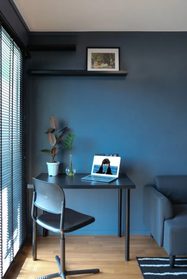 For rent: Lumpini Place Borommaratchachonnani - Pinklao, chic blue room. Decorated simply but perfectly. Book now.