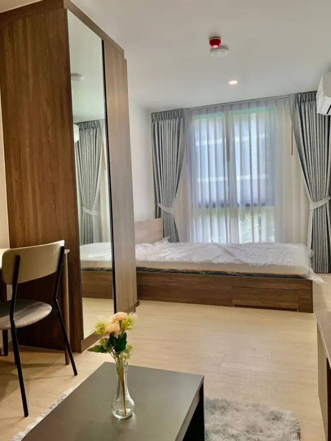For rent: Nue Core Khu Khot Station, 2nd floor, fully furnished, very comfortable. Book now!
