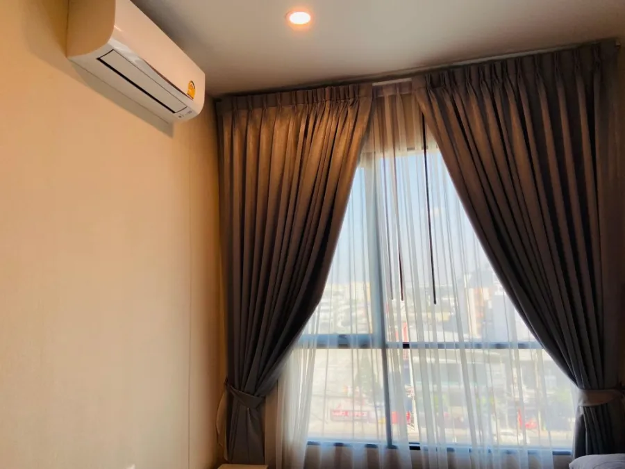 Knightsbridge Collage Ramkhamhaeng for sale, corner room, private, fountain garden view, north direction, nice and cool breeze, can't reserve now.