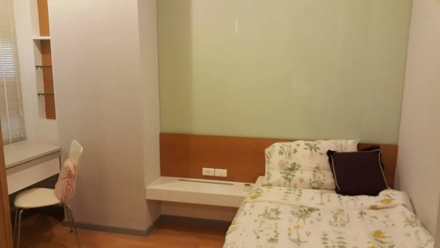 Condo for rent, AP City Smart Sukhumvit 18, high floor, good view, big room, fully furnished, don't miss it.