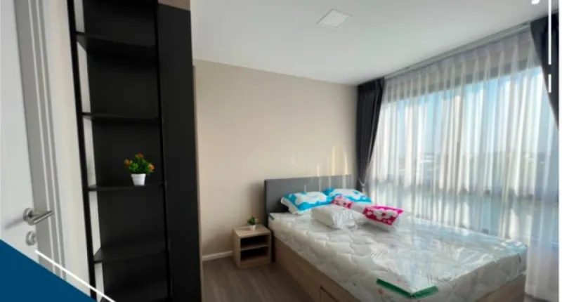 For Rent ดีคอนโด ไฮด์อเวย์ รังสิต studio ชั้น 6 วิว ธธรมชาติ ร่มรื่น เครื่องใช้ไฟฟ้าเกรดเอ จองด่วนๆ