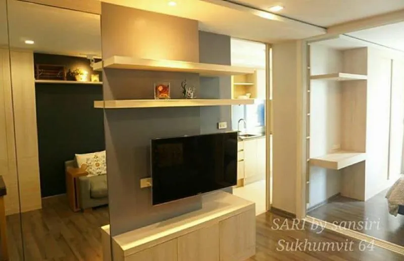 ขาย/เช่า คอนโด ซาริ บาย แสนสิริ 1นอน 1น้ำ ห้องตบแต่งสวย เฟอร์ครบ พร้อมอยู่ ราคาถูก จองด่วน