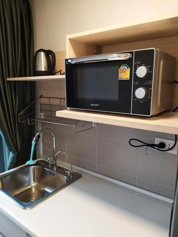 Fully furnished room for rent, plum condo rangsit alive, everything is ready. one bag You can come in