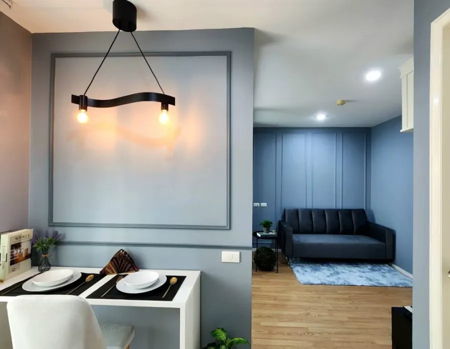 ขาย Lumpini ville onnut 46 1 ห้องนอน 1 ห้องน้ำ แต่งคุมโทน มาพร้อมเฟอร์ครบครัน ห้ามพลาด