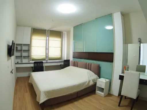 Urgent rent !! Supalai Premier Place, Asoke, 22nd floor, full view of the city, don't miss !!