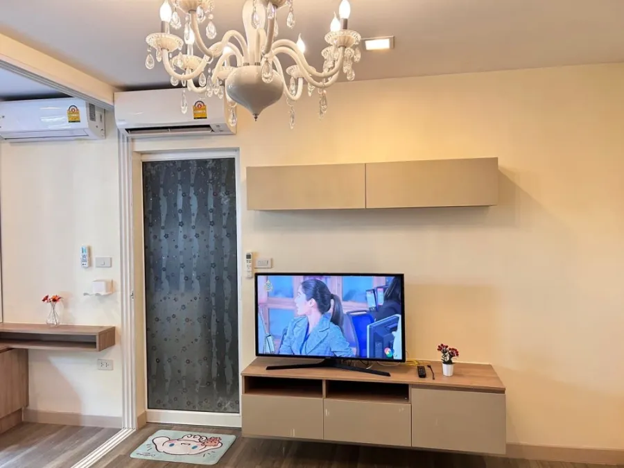 Condo for rent, Monique Sukhumvit 64, separated room, garden view, airy and comfortable. Reserve first and get to move in first.