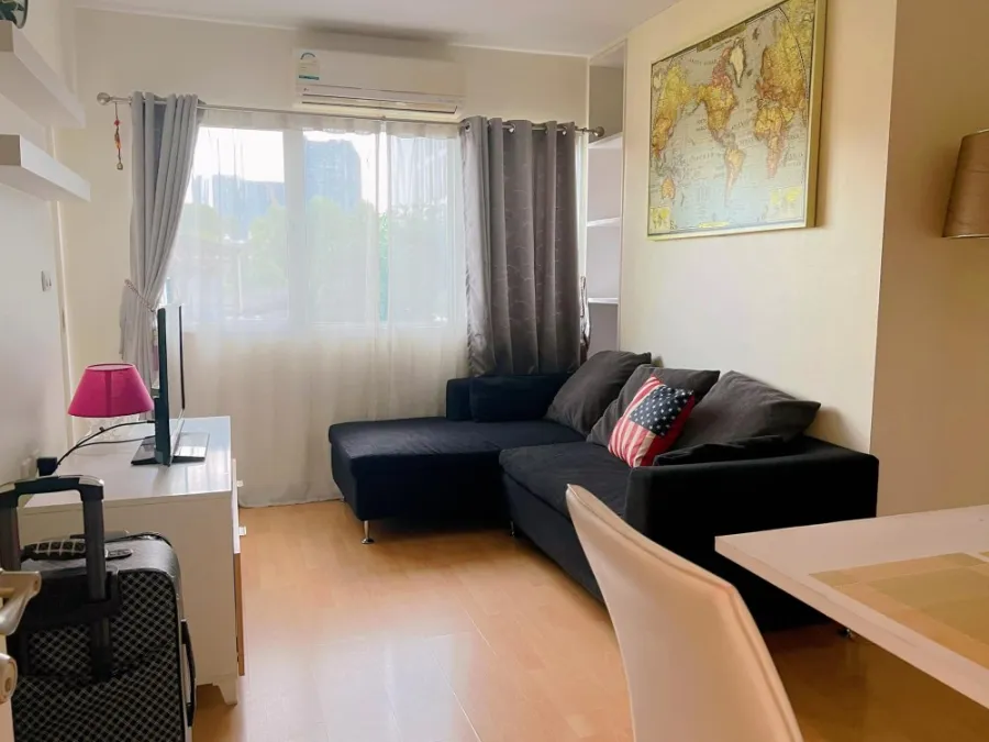 For rent, My Condo Sukhumvit 81, good view, no buildings blocking it, very nice to live in. Reserve first, get to stay first.