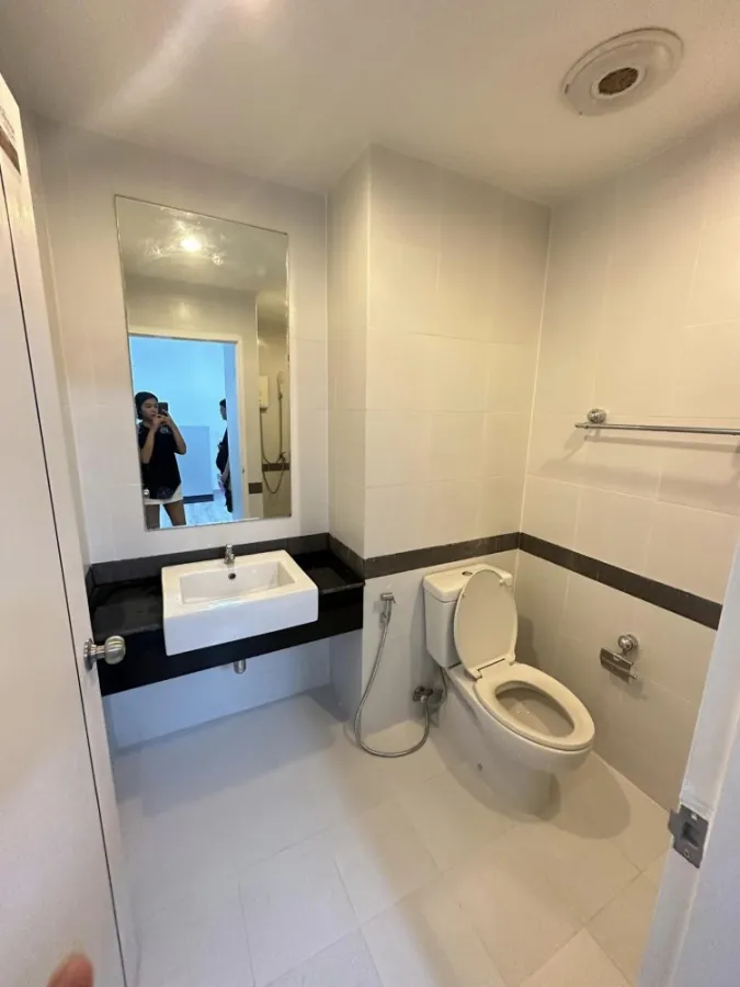 For sale: A Space Sukhumvit 77, natural view, open and cool, comfortable to sleep, rooms divided into proportions. Room decoration line, reserve now.