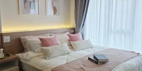 For rent โครงการ Regent Home Bangna ห้องแบบพิเศษ ห้องหน้ากว้าง แต่งบิ้วอินท์ อย่างดี จองเลย อย่ารอช้า