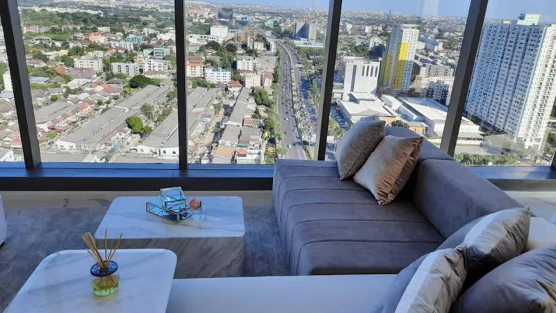 Miti Chiva Kasetsart for rent, brand new room, fully furnished, beautiful view, ready to move in.