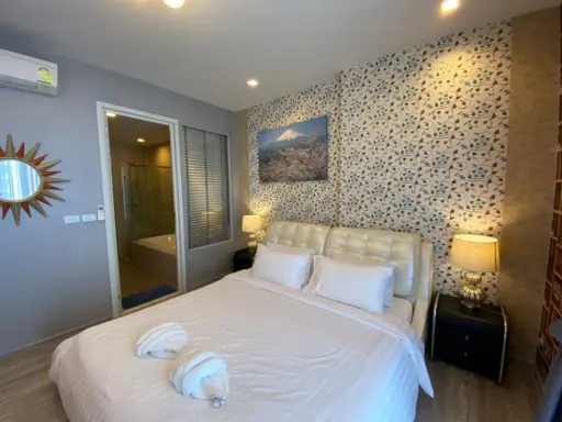 Condo for rent, Baan Plai Haad, Pattaya, sea view, fully furnished, beautiful room, very nice, fully furnished, ready to move in, don't miss it images