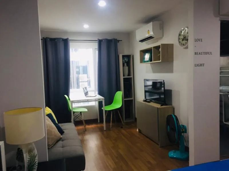 Condo for rent, Regent Home Sukhumvit 81, beautiful room, fully furnished, close to BTS, only 800 meters. Urgent booking