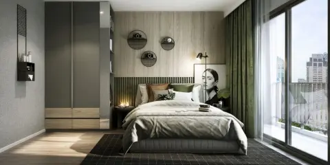 ขายดาวน์ The LIVIN Phetkasem 1 Bedroom ห้องเปล่า ขนาด 38.05 ตารางเมตร เพดานสูง 2.6 เมตร ซื้อเลย