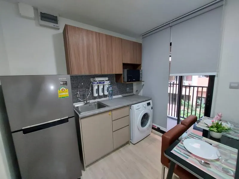 kave condo ตึก B ชั้น 3 แต่งสวย เฟอร์และเครื่องใช้ไฟฟ้าครบ แถมพิเศษมีเครื่องกรองน้ำให้ด้วย