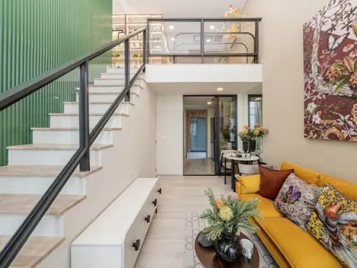 Down payment sale, Flo by Sansiri, very high ceiling, airy and not cramped, high floor, Chao Phraya River view, book now!