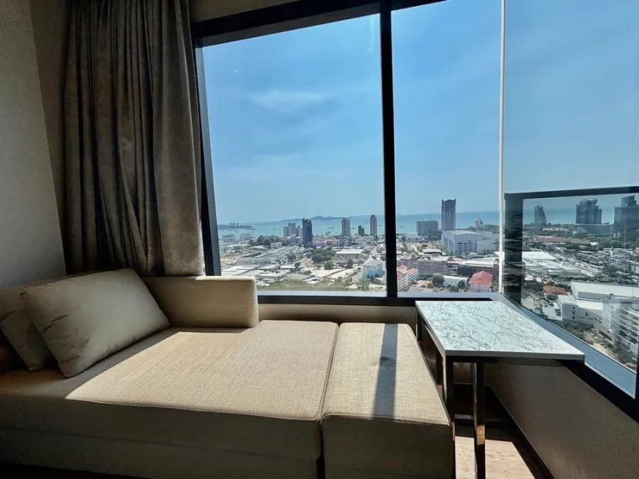 Condo for rent ONCE PATTAYA, high floor, fully furnished, full amenities, sea view, hurry and reserve now!