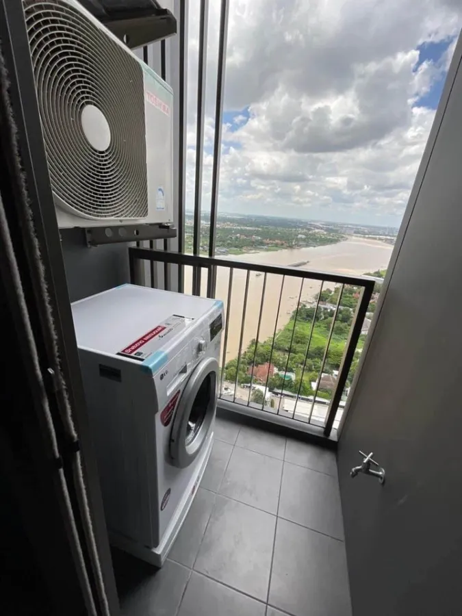 For Rent The Politan Aqua ห้องตกแต่งสวย พร้อมบิ้วอินท์จัดเต็ม ชั้น 40 ได้วิวแม่น้ำ คุณต้องห้ามพลาด