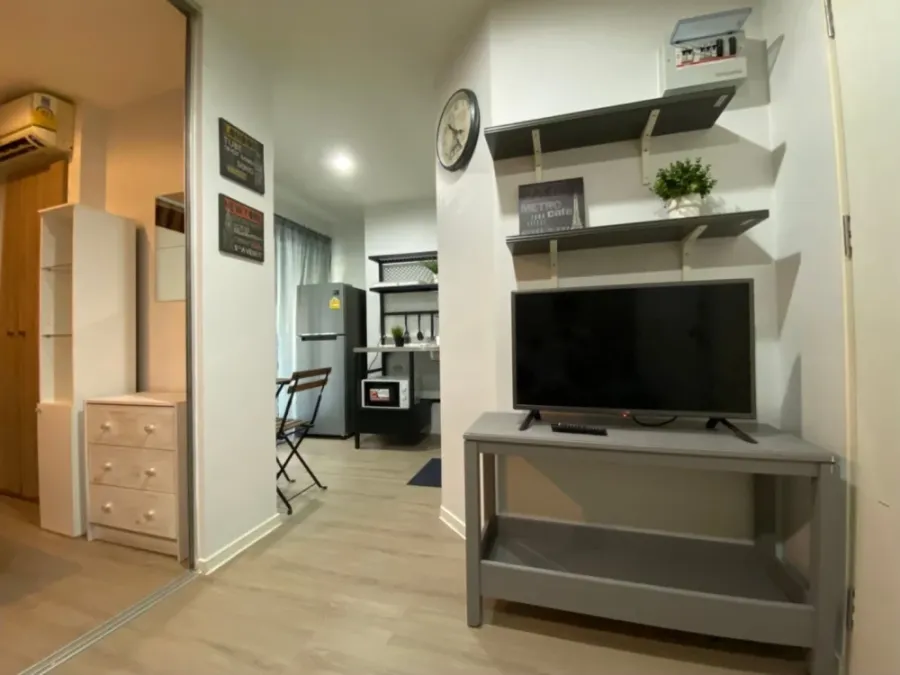 Condo for sale / rent, Lumpini Ville On Nut 46, 1 bedroom, 1 bath, beautiful room, fully furnished, very cheap, great value